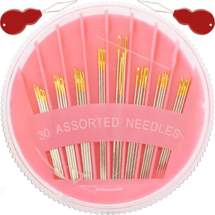 Aguja en Disco Cabeza Dorada | Cajita de 24 Discos