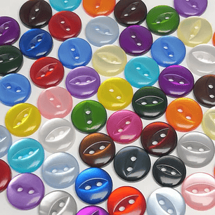 Botón Ojo de Pez | Bolsa de 1,728 unidades