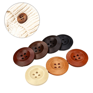 Botones de Madera 1.5 cm | Con Diseños