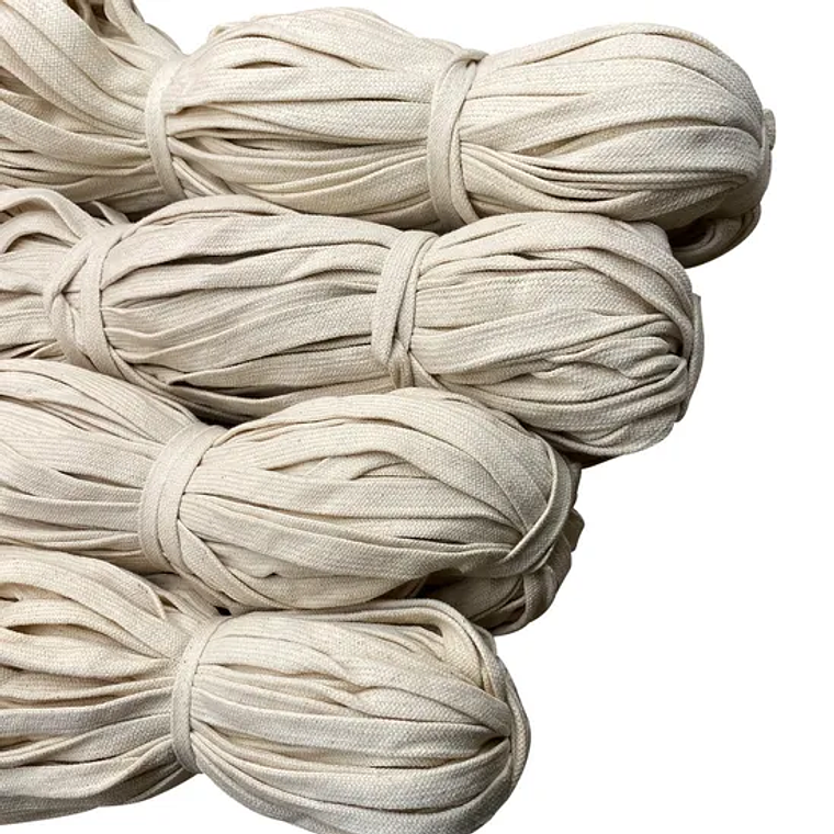 Pita Crudo de Algodón Plano | 90 Metros 1