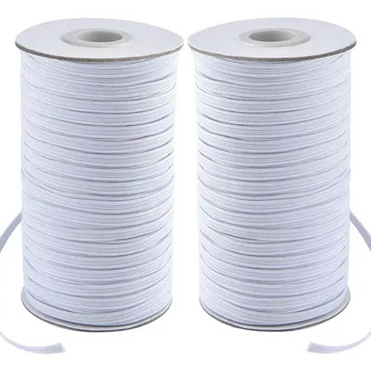 Elástico Telar Blanco | Alta Resistencia 1