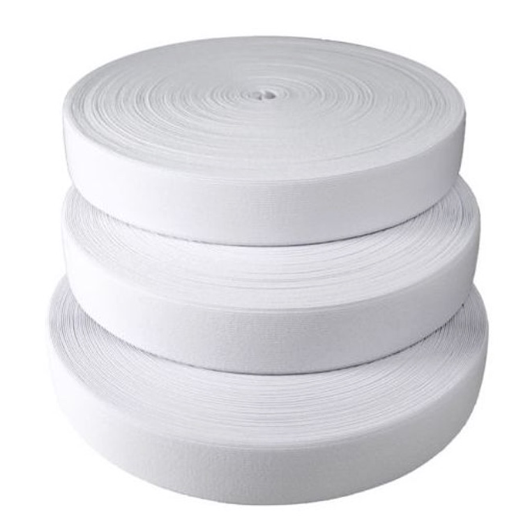 Elástico Telar Blanco por Rollo | Alta Resistencia 1