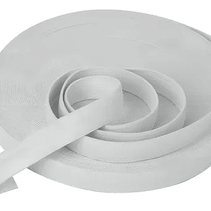 Elástico Poliéster Blanco por Rollo | Resistente y Versátil