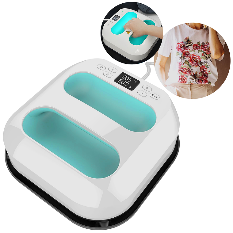 Plancha Sublimadora | Estampado Profesional 9x9 1