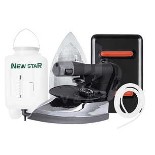 Plancha Industrial New Star | Profesional con Regulador de Vapor