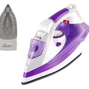 Plancha Sonifer SF-9027 | 2000W Doméstica con Tanque de Agua