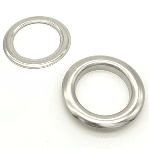 OJALONES PARA CORTINAS N°600 – Color Plateado