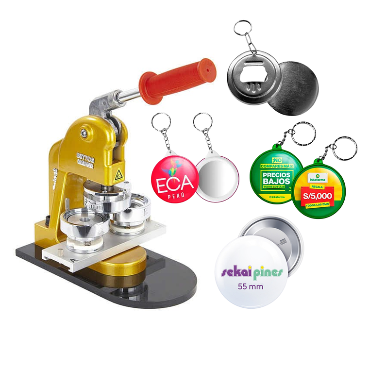 MÁQUINA BOTONERA PACK 1  1