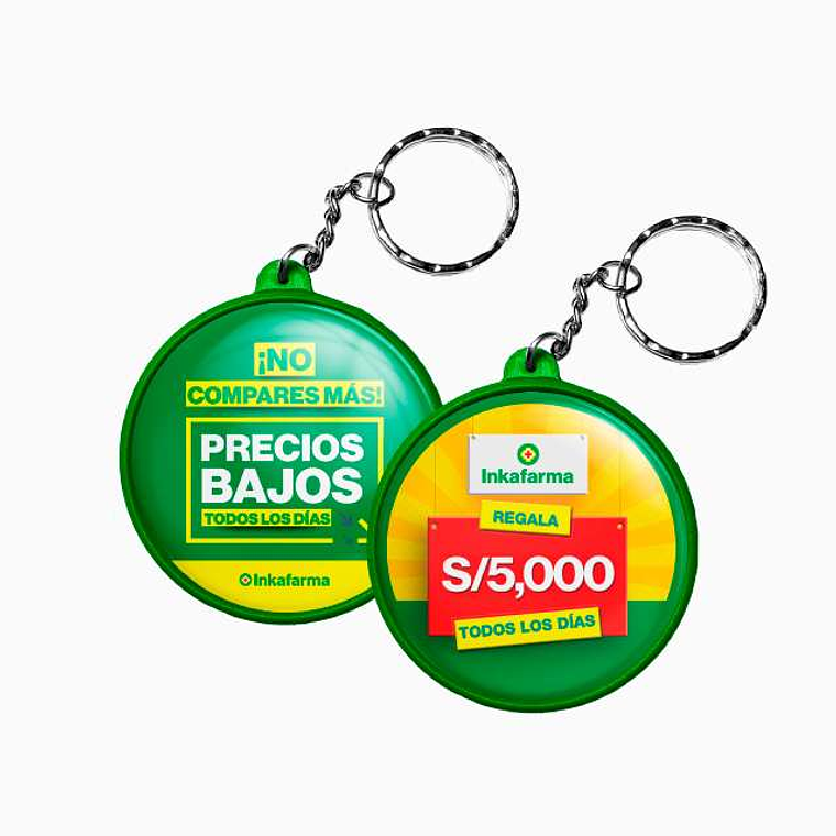 Llavero Doble Cara de 55mm 1