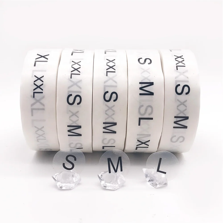 Talla Transparente para Jeans – Paquete de 100 Unidades 1