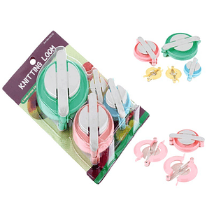 Juego de Pomponera – Para Pompones de Distintos Tamaños