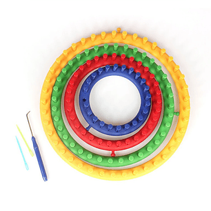 Juego de Telar Circular – 4 Unidades con Agujas