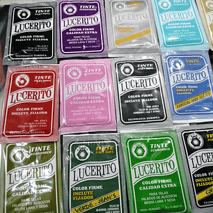 Tinte para Ropa – Colores a Escoger