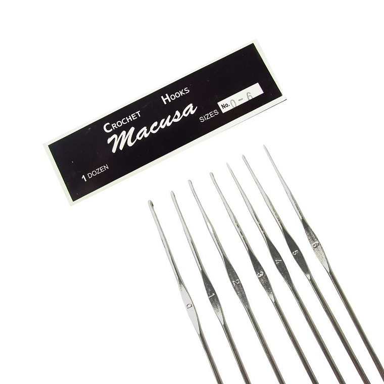 Crochet de Metal – Cajita de 12 Unidades 1