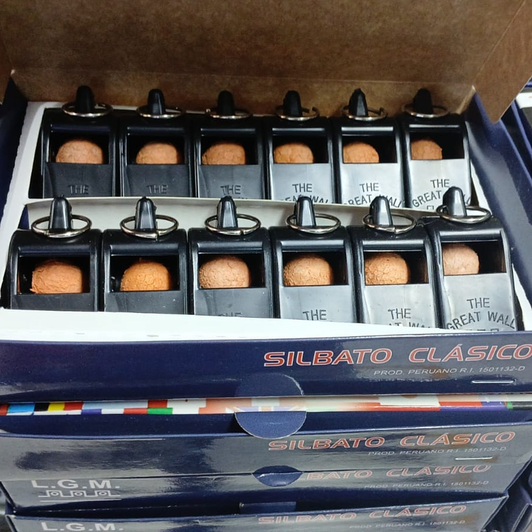 Silbato Clásico – Caja x 12 Unidades 1