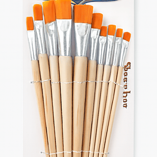 Pincel Grande de Mango de Madera – Alta Calidad