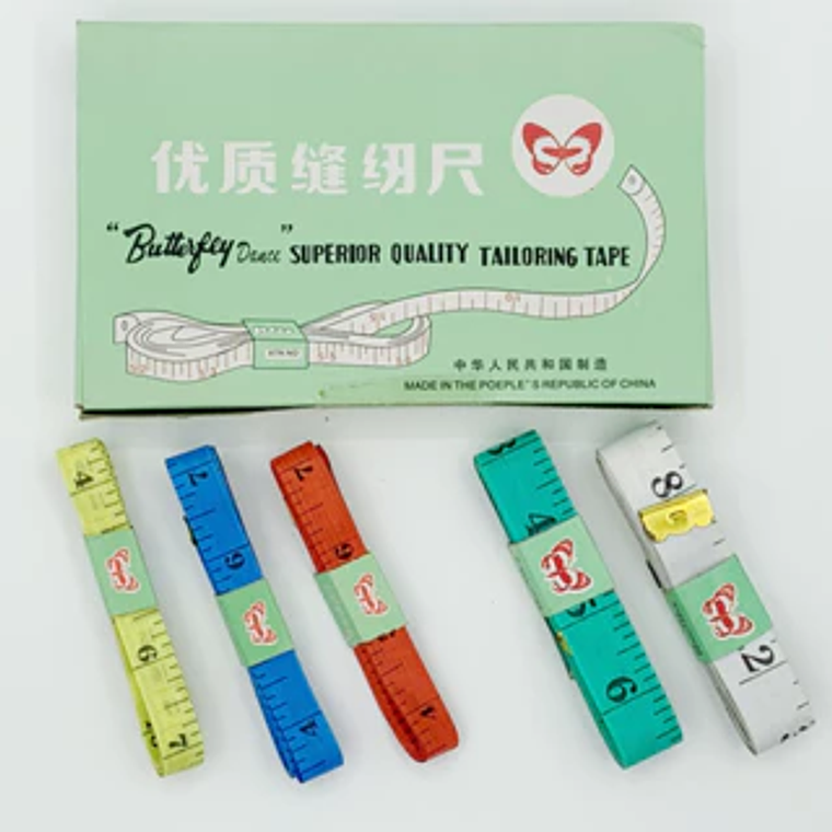 Cinta Métrica Delgada – Cajita de 12 Unidades 1