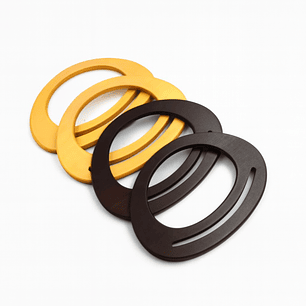 Manija de Madera en Forma de “D”