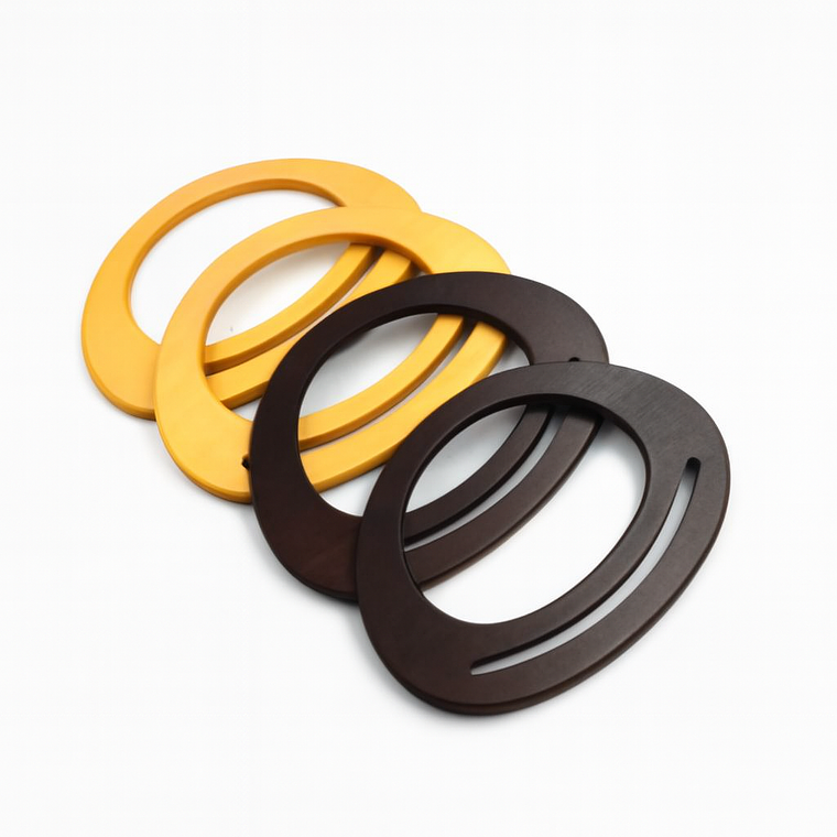 Manija de Madera en Forma de “D” 1