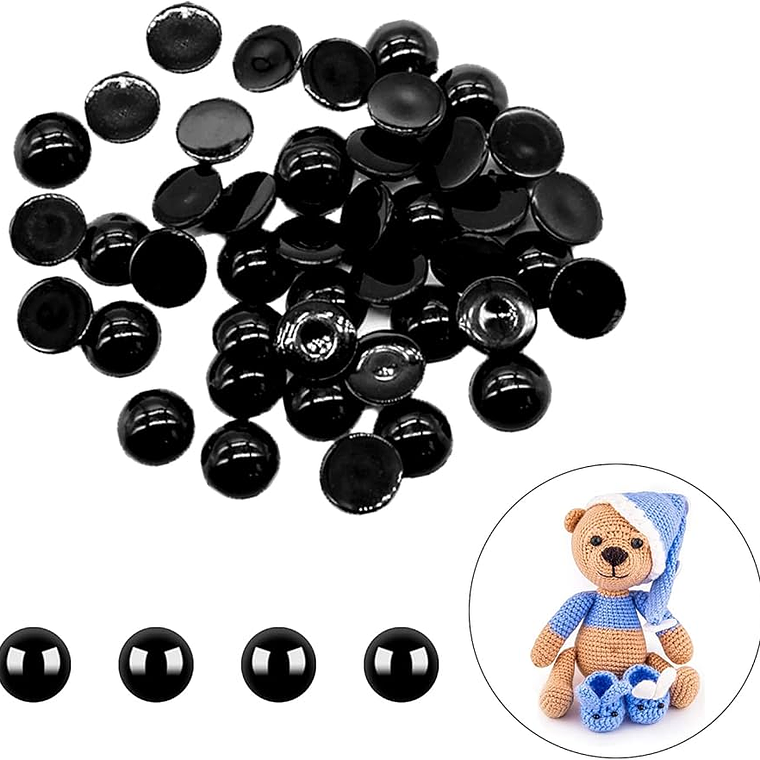 Ojos Pecas para Muñecos y Manualidades 1