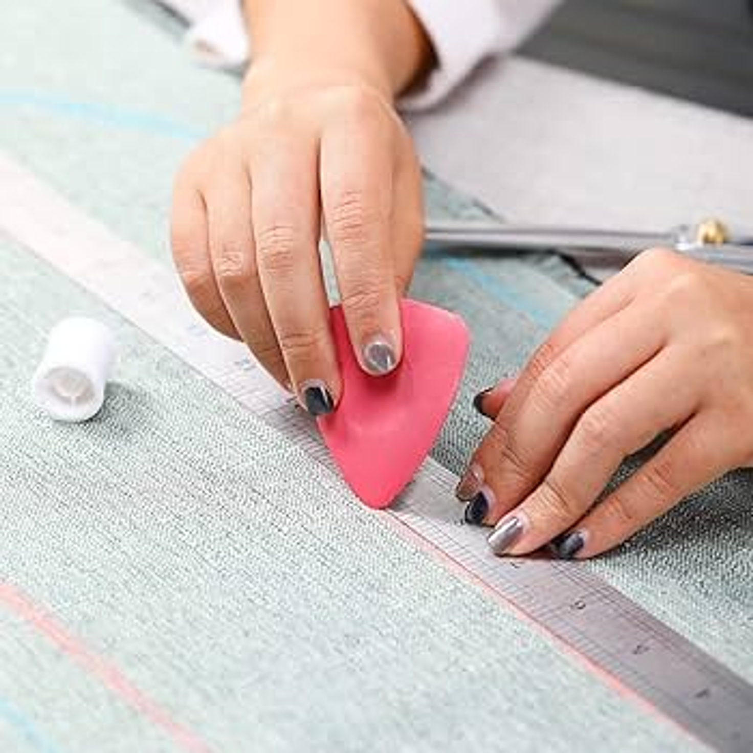 Tiza y pulmón para tela 