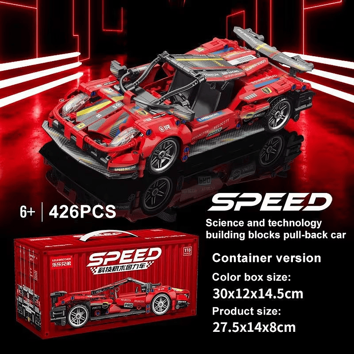 Auto Bloques de Construcción 426 piezas c/u Pack de 2. 1