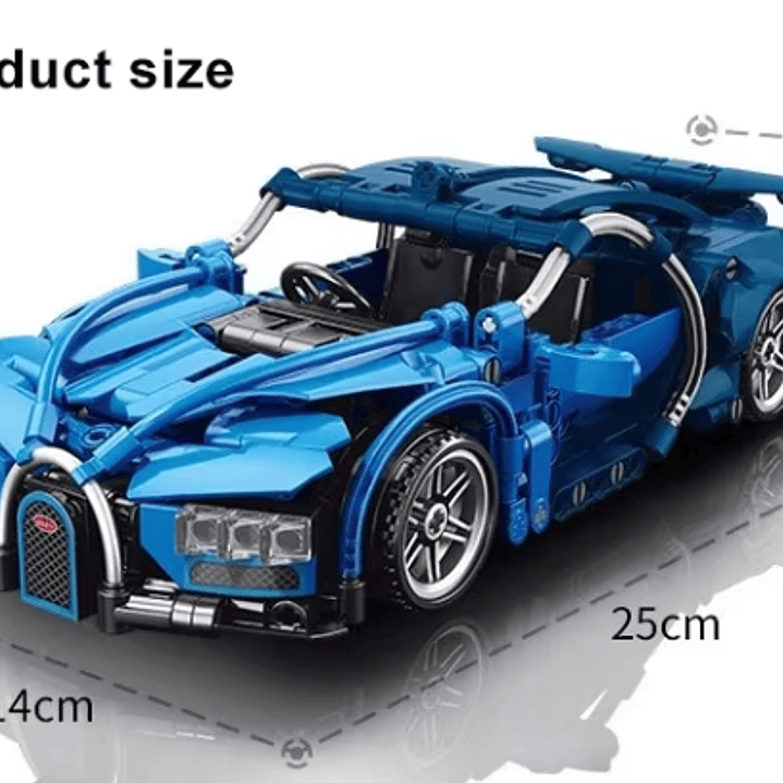 Auto Bloques de Construcción 426 piezas c/u Pack de 2. 5