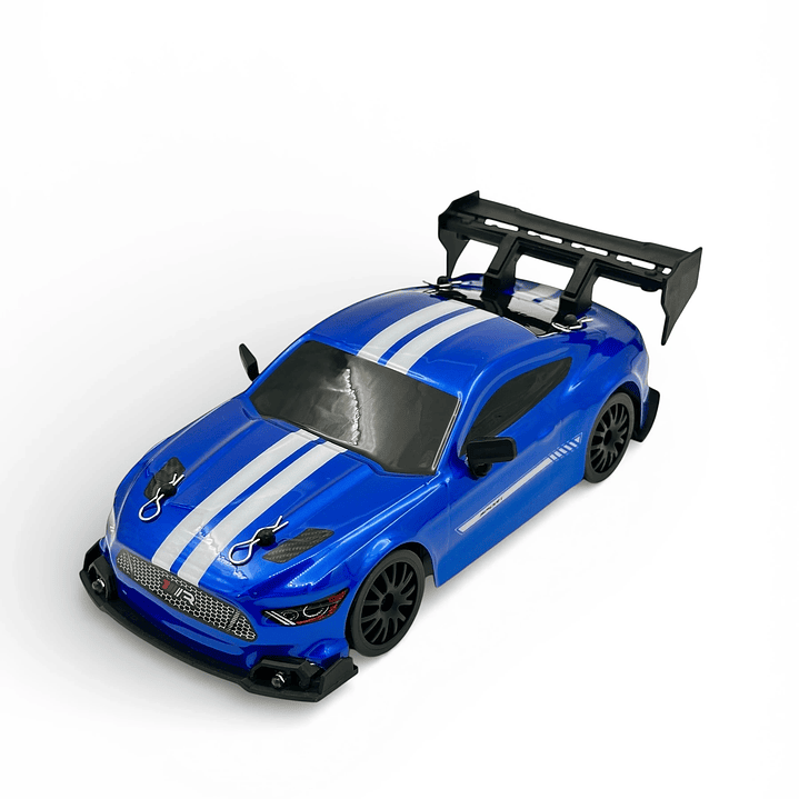 Auto a Control Remoto Drift Ford Mustang con Accesorios  5