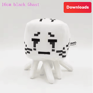 Peluche Ghast Minecraft 16cm