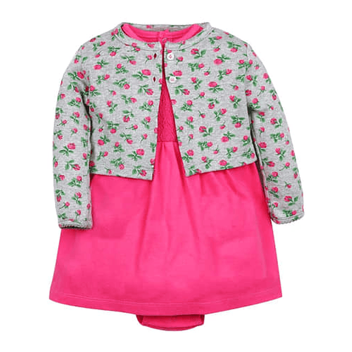 Vestido 2 Piezas para Bebé – Talla 6 y 9 Meses 1