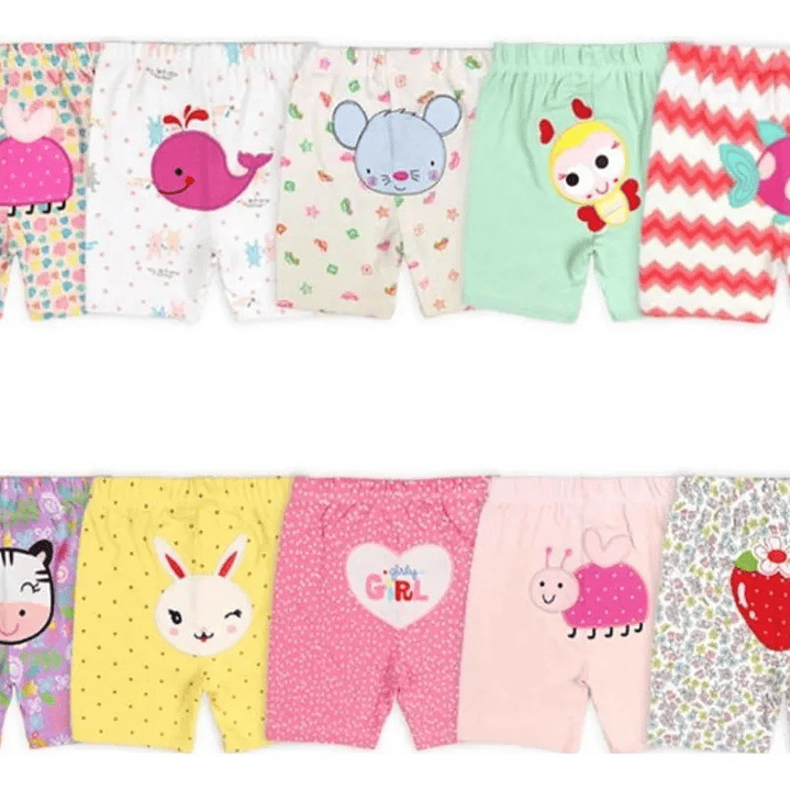 Pack de 5 Shorts de Algodón para Bebé 1