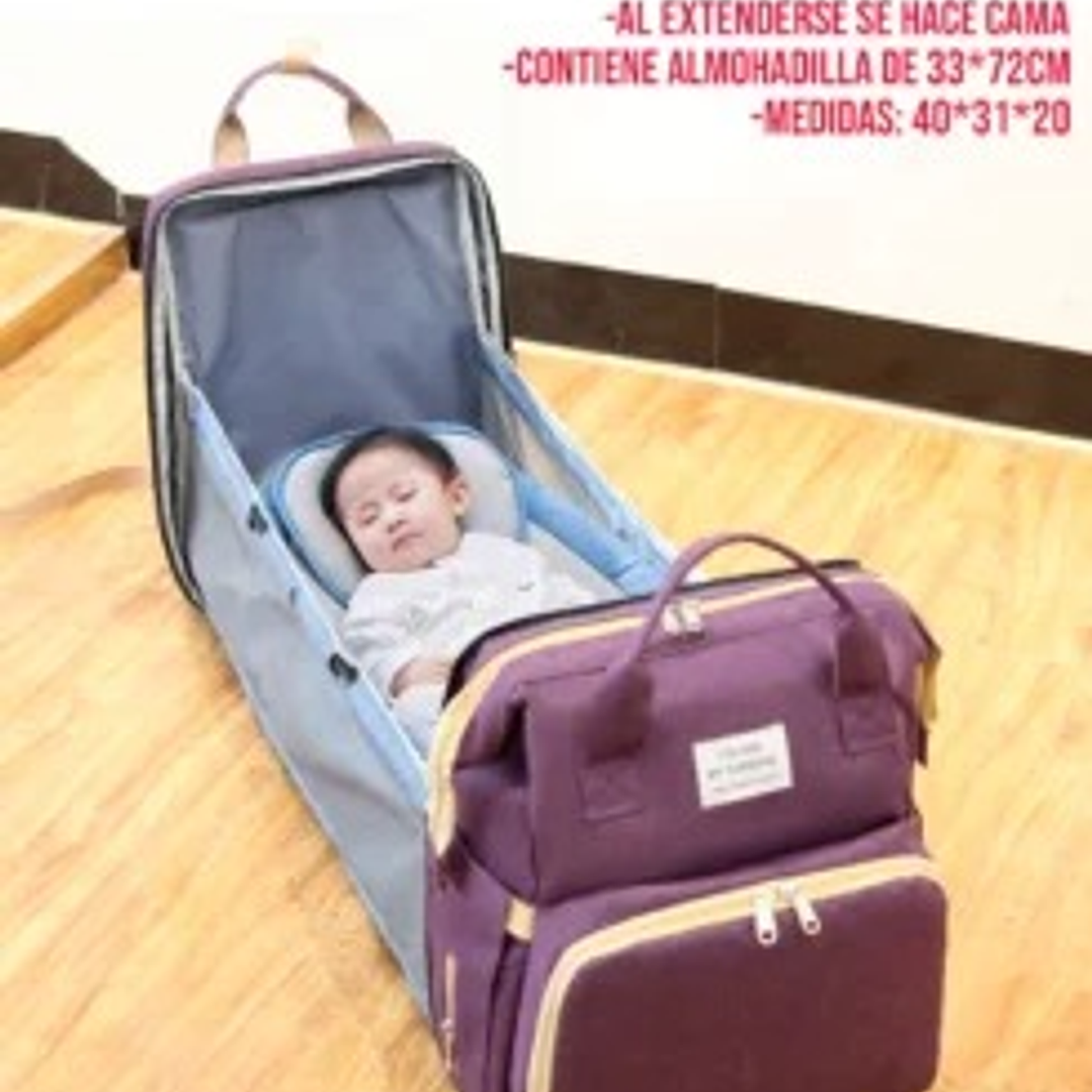 Bolso Cuna Maternal Multifuncional 8