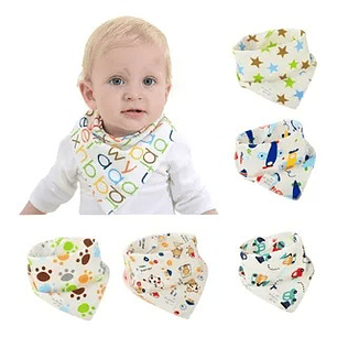 Pack 3 Bandanas De Tela Niño Niña