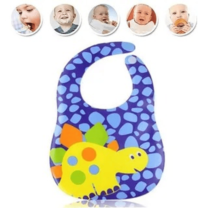 Pack de 3 Baberos Impermeables 1