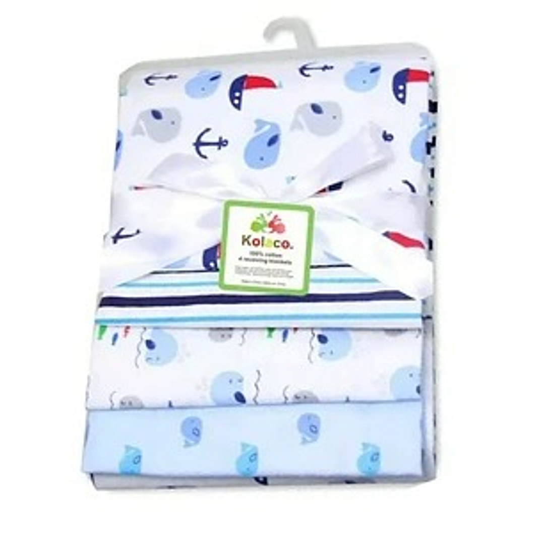 Set de 4 Tutos de Algodón Afranelado 6