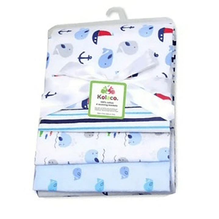 Set de 4 Tutos de Algodón Afranelado 6