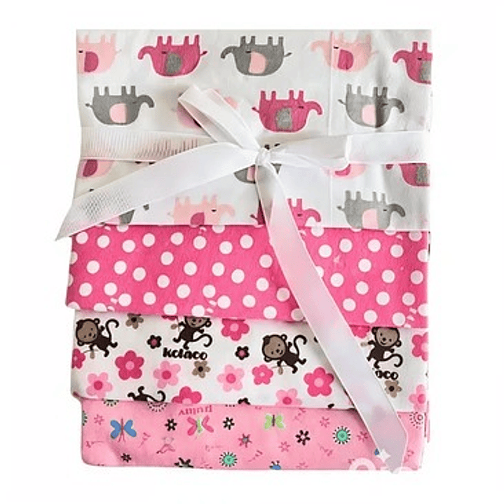 Set de 4 Tutos de Algodón Afranelado 7