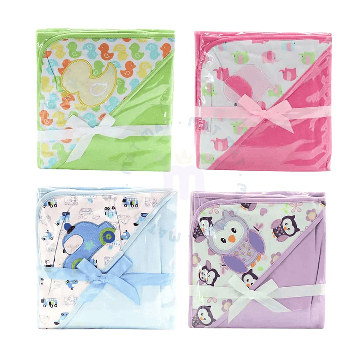 Manta Envolvente de Algodón para Bebé 1