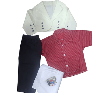 Conjunto de Huaso para Bebé – 4 piezas