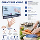 Guante Vinilo Trasparente Sin Polvo Box de 1000 Unidades - Puissant - Miniatura 1