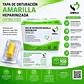 Tapa Heparinizada De Obturación Amarilla Embalaje de 100 Cajas Por !00 unidades - Jumala - Miniatura 2