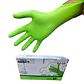 Guantes Nitrilo Texturizado Verde Profesional 50 Uni 8,0gr Puissant - Miniatura 5