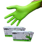 Guantes Nitrilo Texturizado Verde Profesional 50 Uni 8,0gr Puissant - Miniatura 6