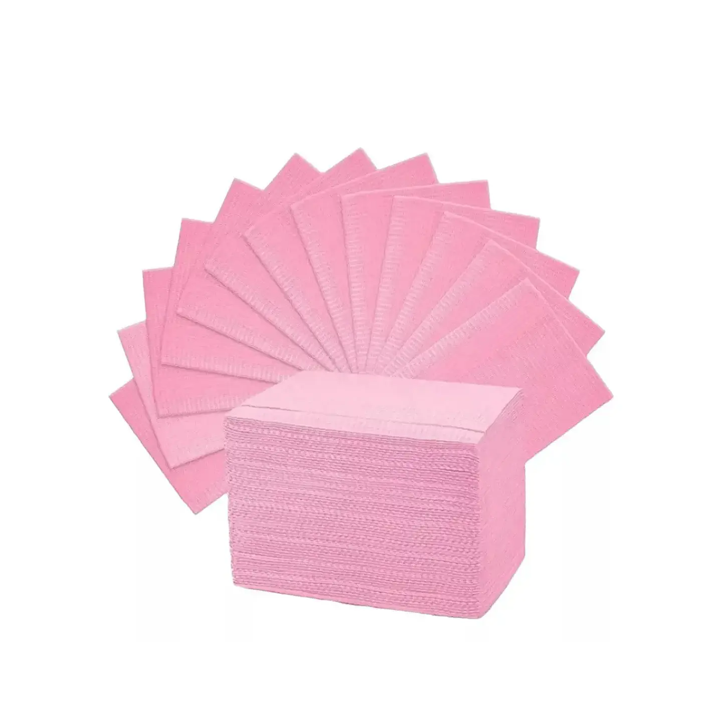Campo de Trabajo, Servilleta, Pecheras Color Rosado (Embalaje de 500 unidades) 3