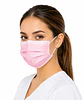 Mascarilla Desechable 3 Pliegues Color Rosado – Embalaje 2.000 Unidades (40 Cajas x 50 Unidades) - Miniatura 6