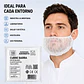 Cubre Barba Desechable Color Blanco – Embalaje 1.000 Unidades (10 Paquetes x 100 Unidades) - Miniatura 2