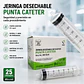 Jeringa 60ml Cateter Sin Aguja Jumala - Embalaje 400 Unidades (16 Paquetes x 25 Unidades) - Miniatura 1