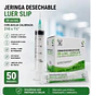Jeringa 20ml Luer Slip 21G x 1½ Jumala – Embalaje 800 Unidades (16 Paquetes x 50 Unidades) - Miniatura 1