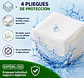 Gasa No Tejida No Estéril 10 x 10 cm 4 Pliegues Jumala – Embalaje 1.000 Unidades (20 Cajas x 50 Unidades) - Miniatura 3