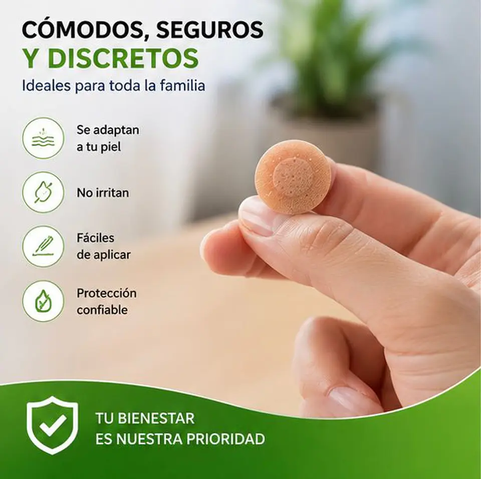 Parche Curita Redondo Estéril Jumala – Embalaje 10.000 Unidades -  (100 Cajas x 100 Unidades) 3